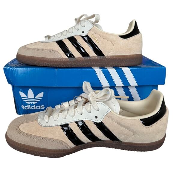 NWT Bubble Tea Taipei Boba Adidas Samba Taiwan Exclusive Beige/Black Sneaker-6.5 main image 7